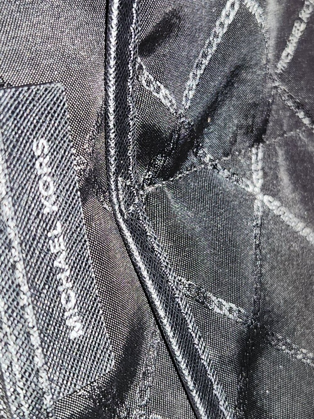 Like New Michael Kors Black Voyager Perforated Large Tote Bag - Picture 14 of 14